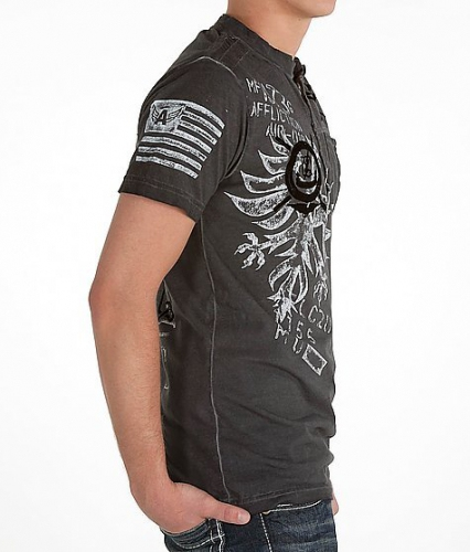 Affliction Landmine Henley T-shirt price